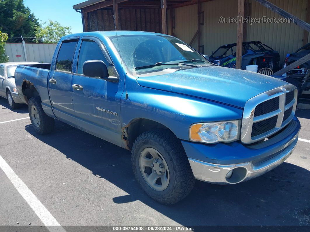 2005 Dodge Ram 1500 Slt/laramie Blue vin: 1D7HU18N15J596921