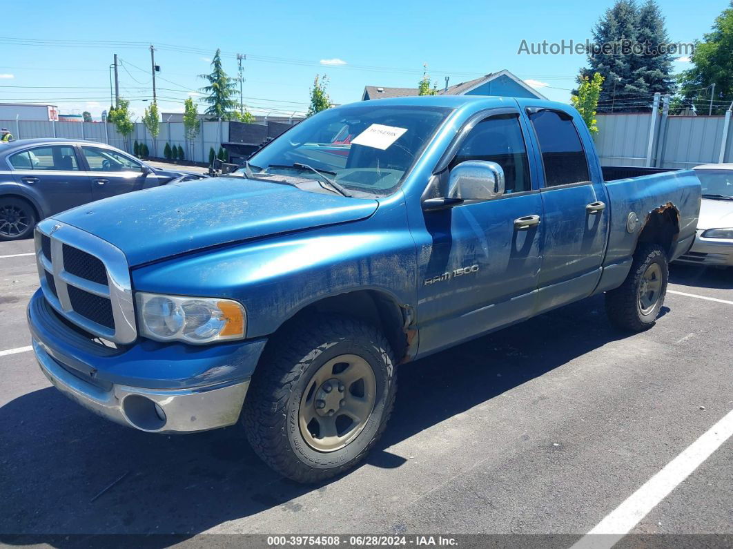 2005 Dodge Ram 1500 Slt/laramie Blue vin: 1D7HU18N15J596921