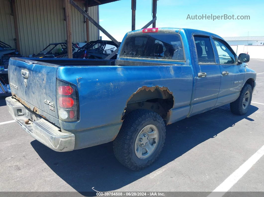 2005 Dodge Ram 1500 Slt/laramie Blue vin: 1D7HU18N15J596921