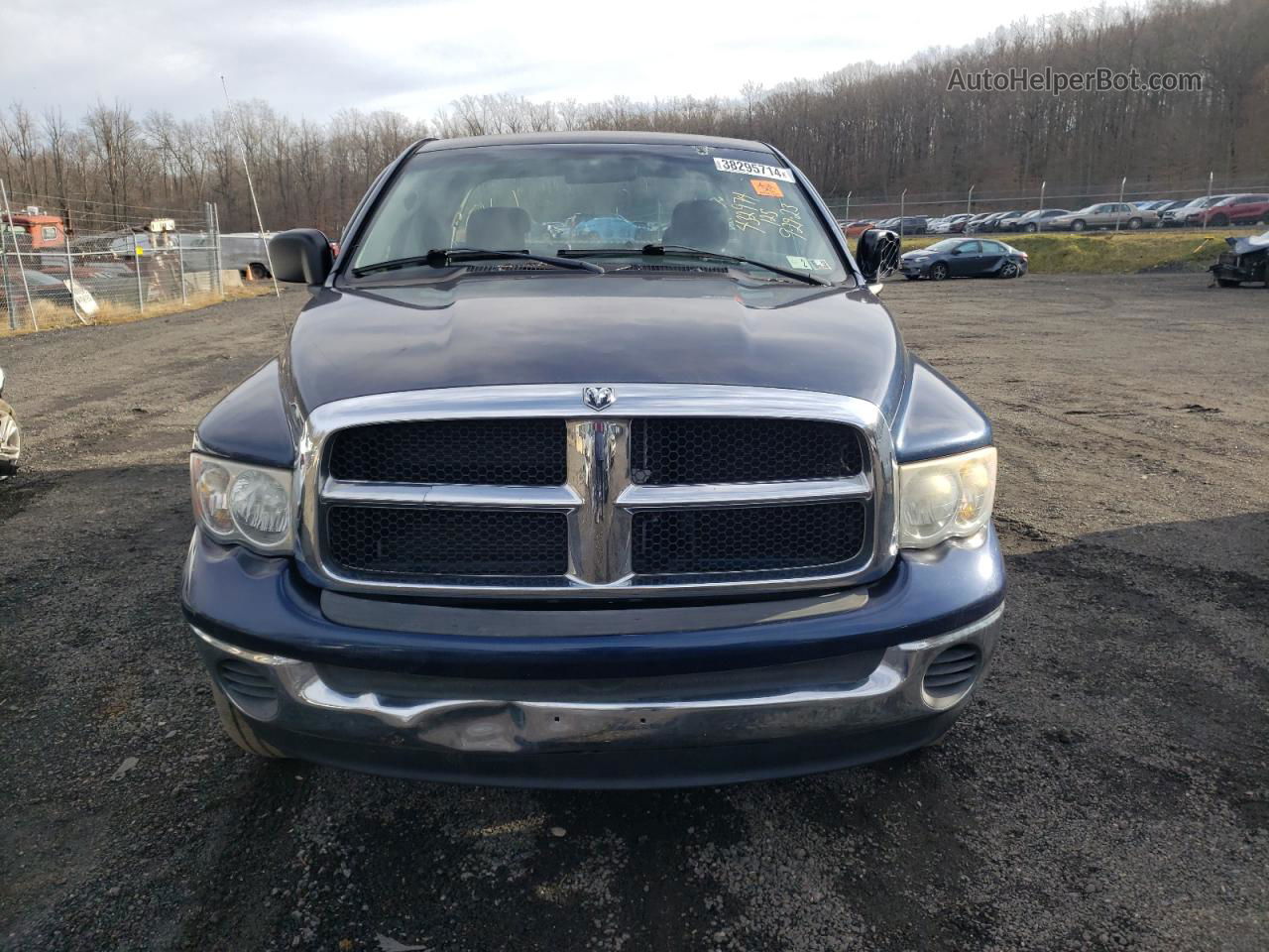 2005 Dodge Ram 1500 St Синий vin: 1D7HU18N15J615709