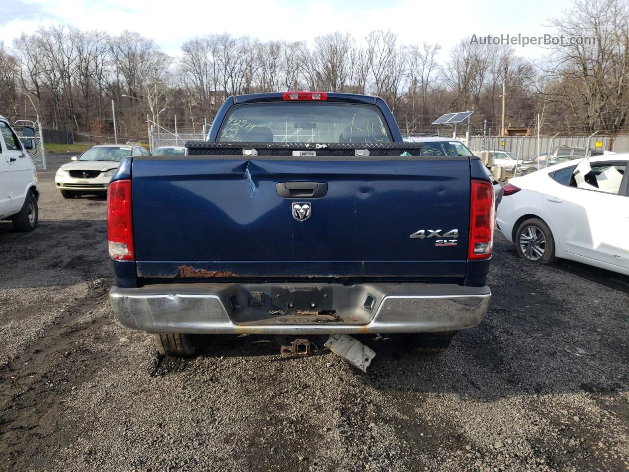 2005 Dodge Ram 1500 St Blue vin: 1D7HU18N15J615709