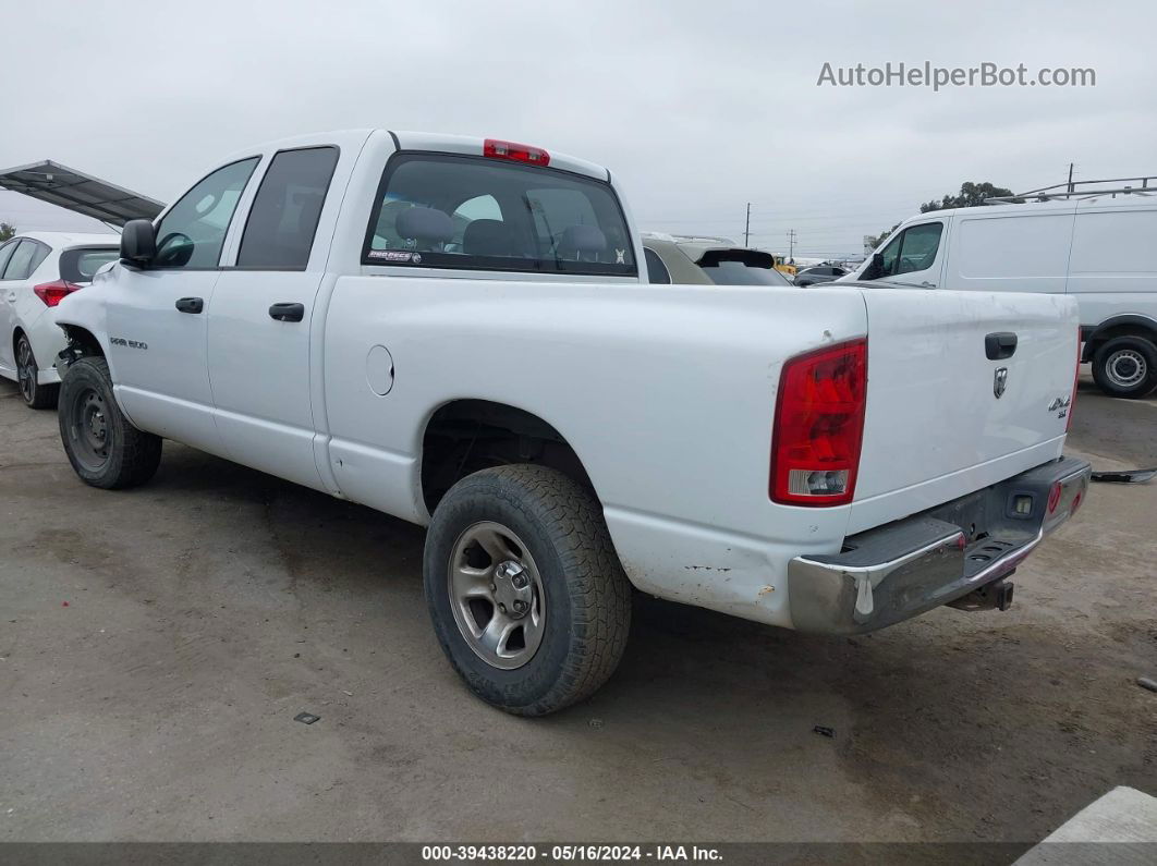 2005 Dodge Ram 1500 Slt/laramie White vin: 1D7HU18N15S340935