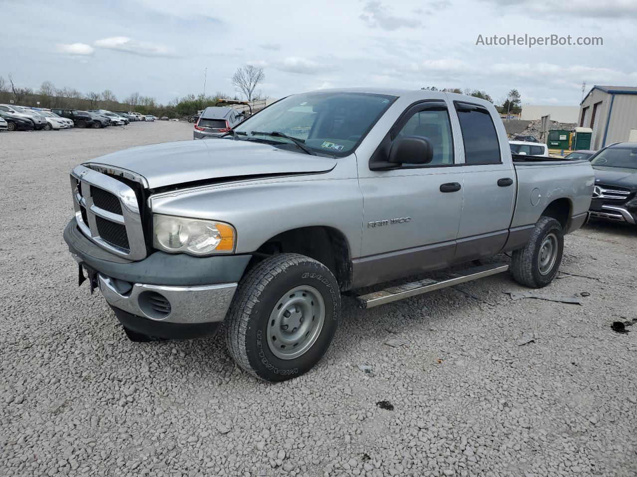 2005 Dodge Ram 1500 St Silver vin: 1D7HU18N25J609580