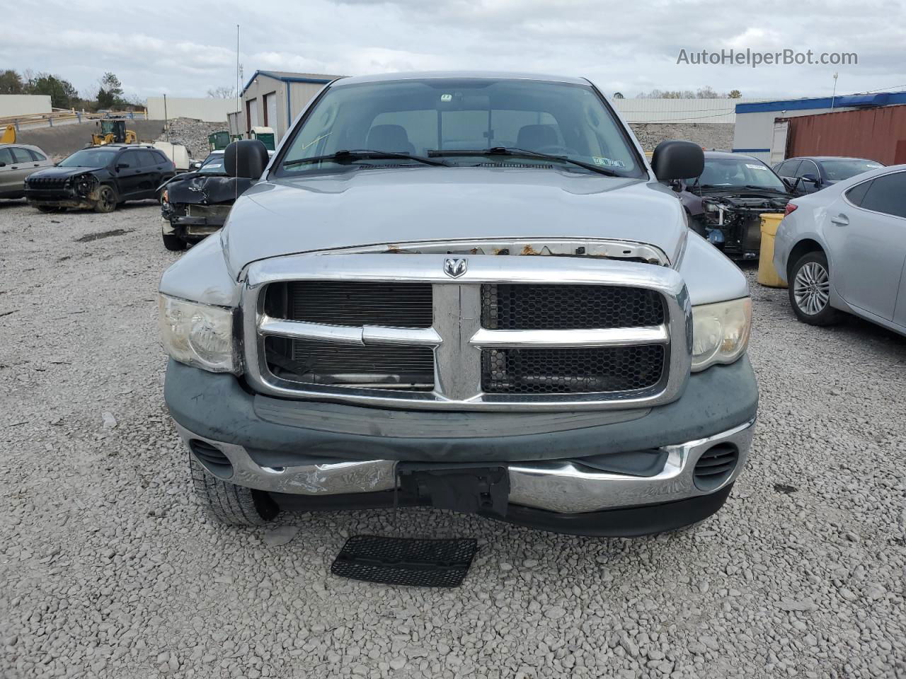 2005 Dodge Ram 1500 St Silver vin: 1D7HU18N25J609580