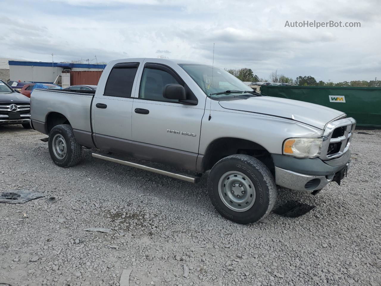 2005 Dodge Ram 1500 St Silver vin: 1D7HU18N25J609580