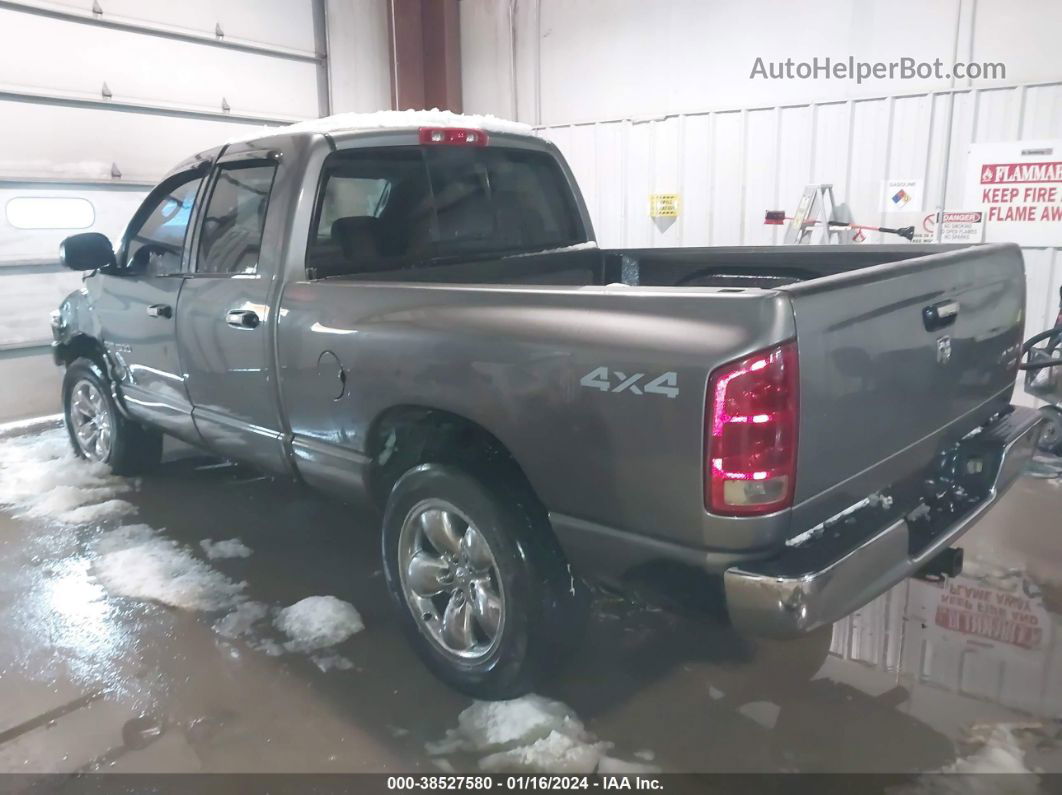 2005 Dodge Ram 1500 Slt/laramie Gray vin: 1D7HU18N25S174411