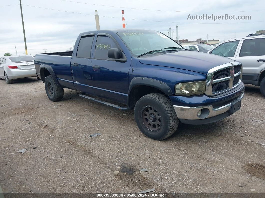 2005 Dodge Ram 1500 Slt/laramie Синий vin: 1D7HU18N35J635900