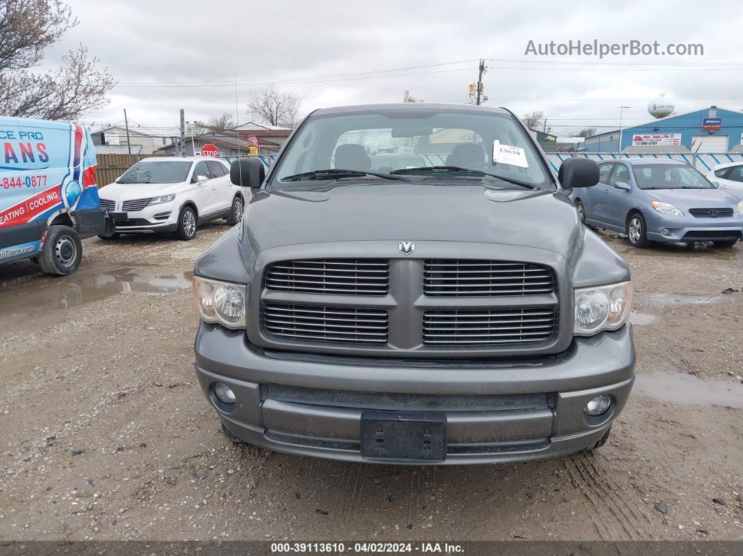 2005 Dodge Ram 1500 Slt/laramie Gray vin: 1D7HU18N35S196689