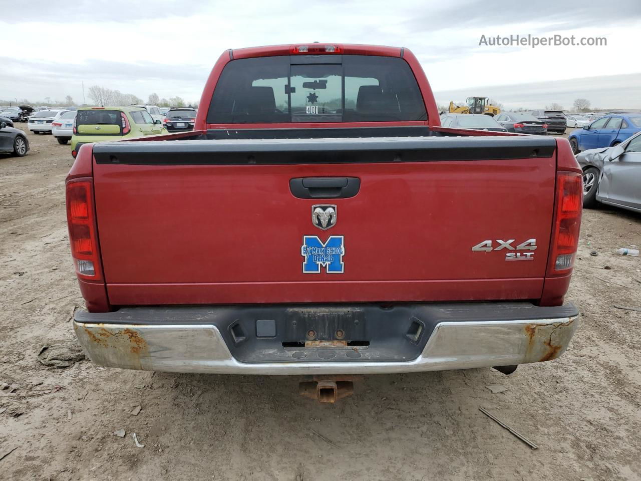 2006 Dodge Ram 1500 St Red vin: 1D7HU18N36S640140