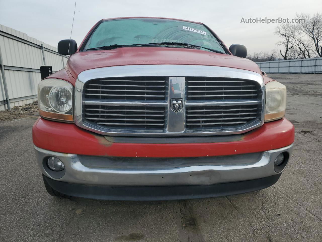 2006 Dodge Ram 1500 St Red vin: 1D7HU18N36S663126