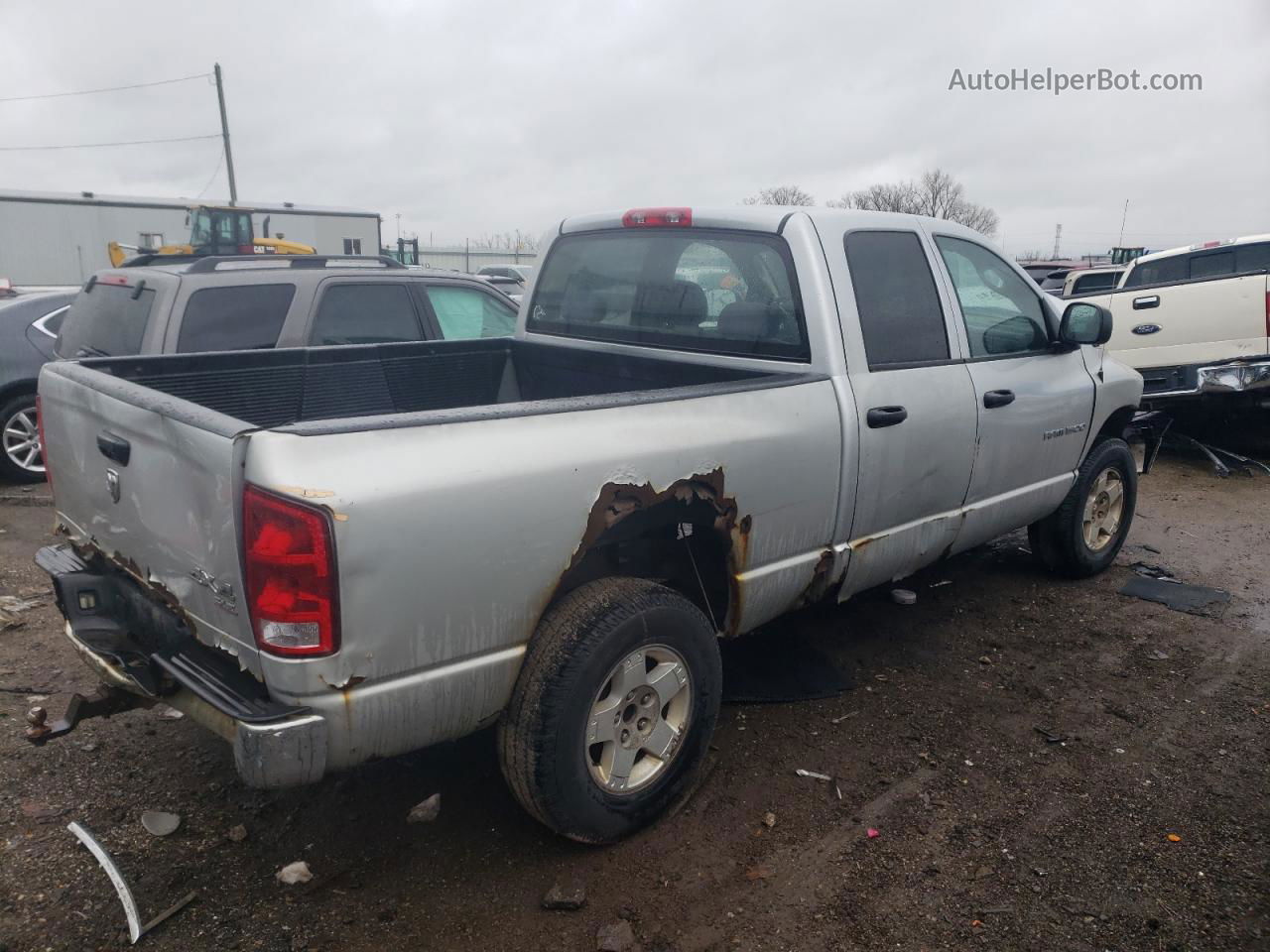 2005 Dodge Ram 1500 St Silver vin: 1D7HU18N45J577814