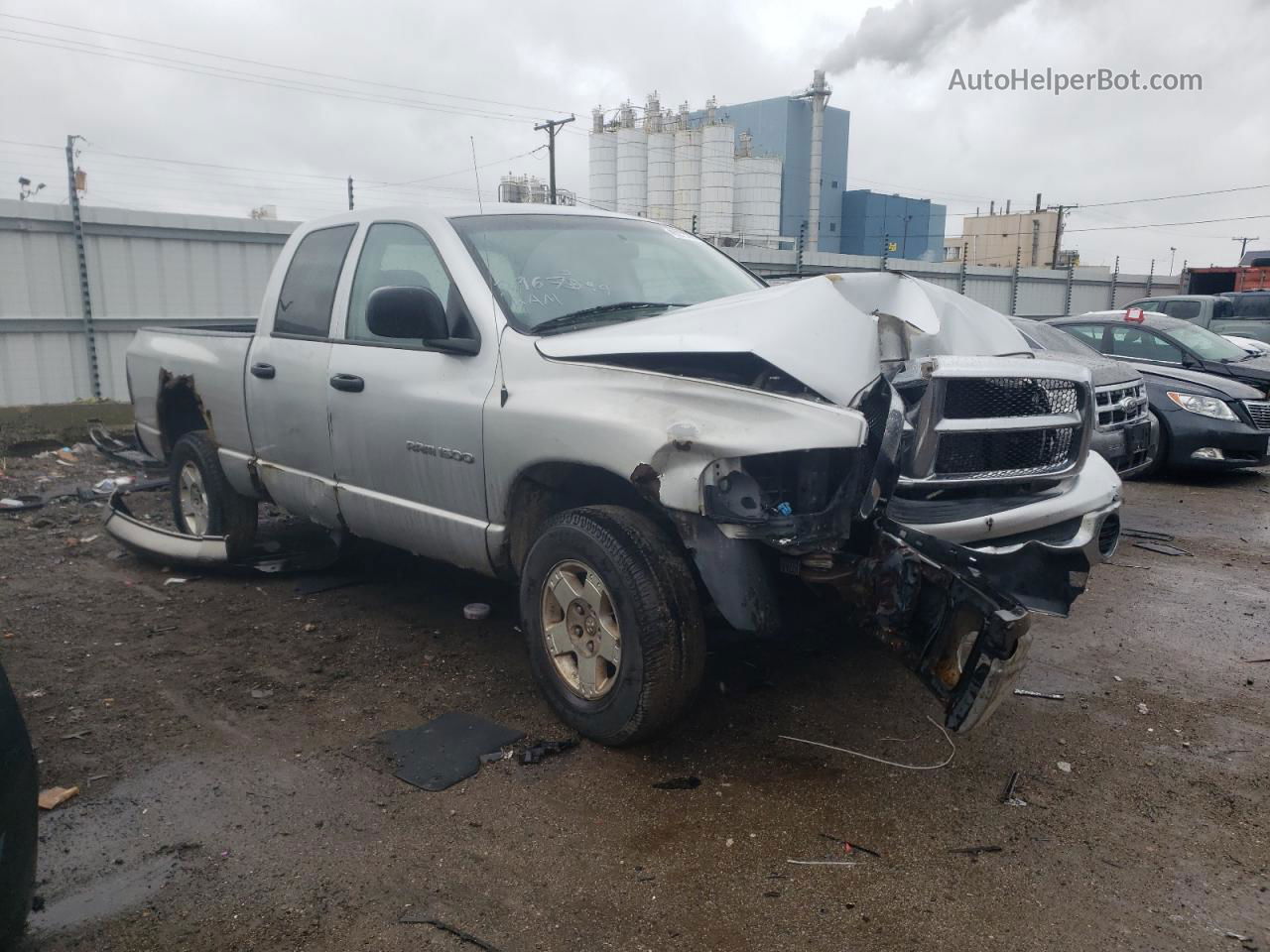 2005 Dodge Ram 1500 St Silver vin: 1D7HU18N45J577814