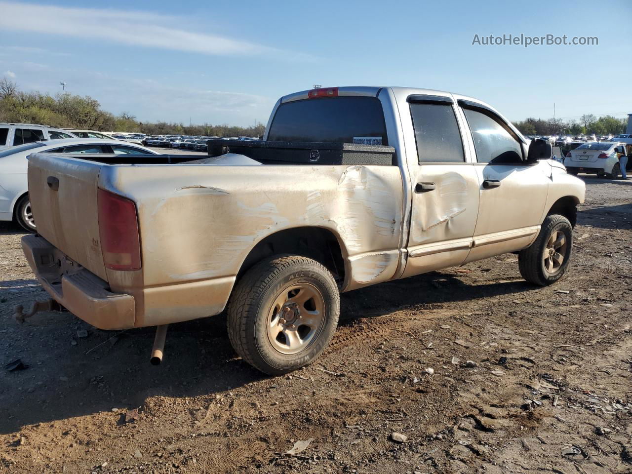 2005 Dodge Ram 1500 St Серебряный vin: 1D7HU18N55J540397