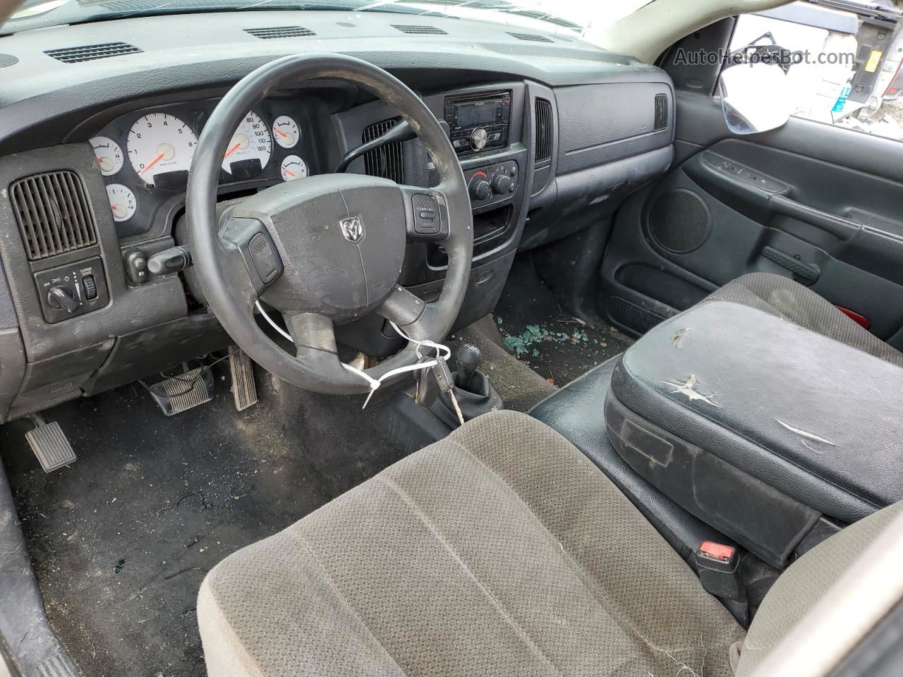 2005 Dodge Ram 1500 St Brown vin: 1D7HU18N55S144917