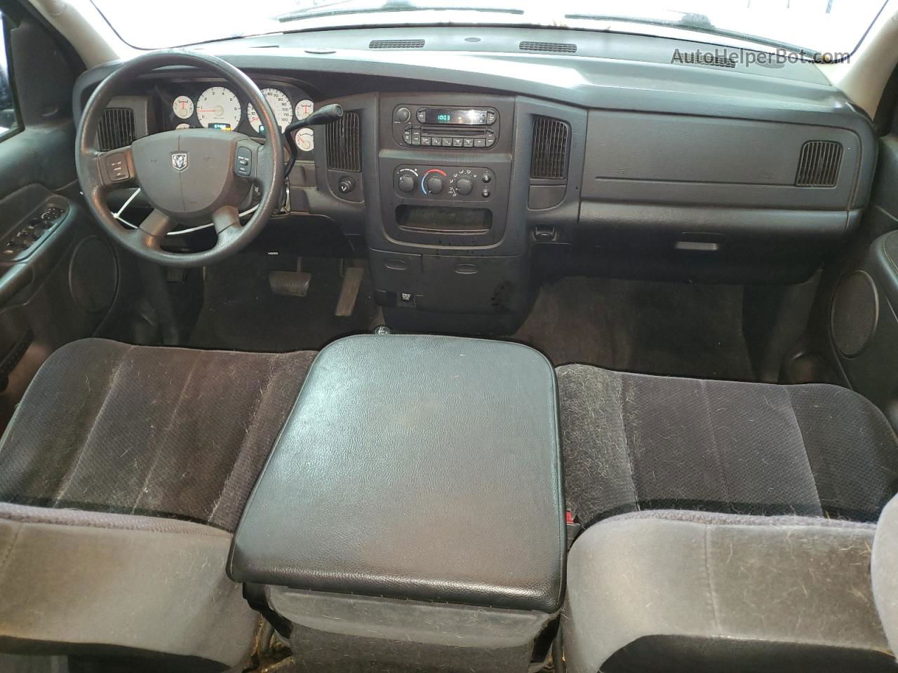 2005 Dodge Ram 1500 St Черный vin: 1D7HU18N85J575368