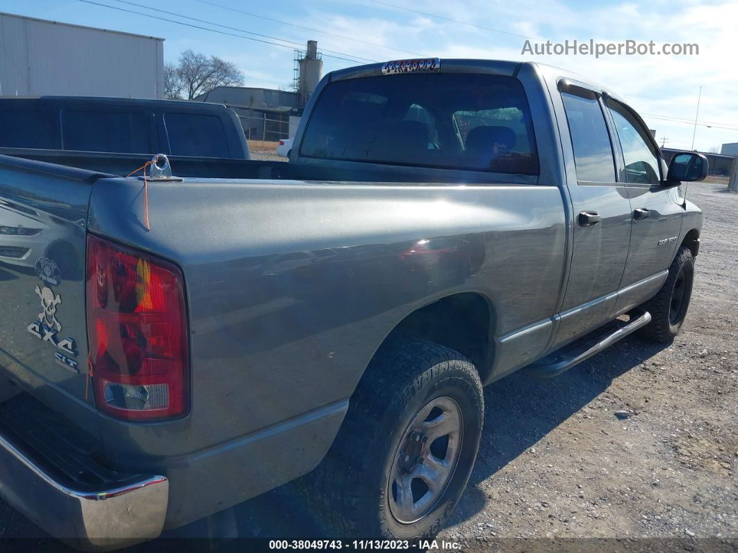 2005 Dodge Ram 1500 Slt/laramie Серый vin: 1D7HU18N85S344965