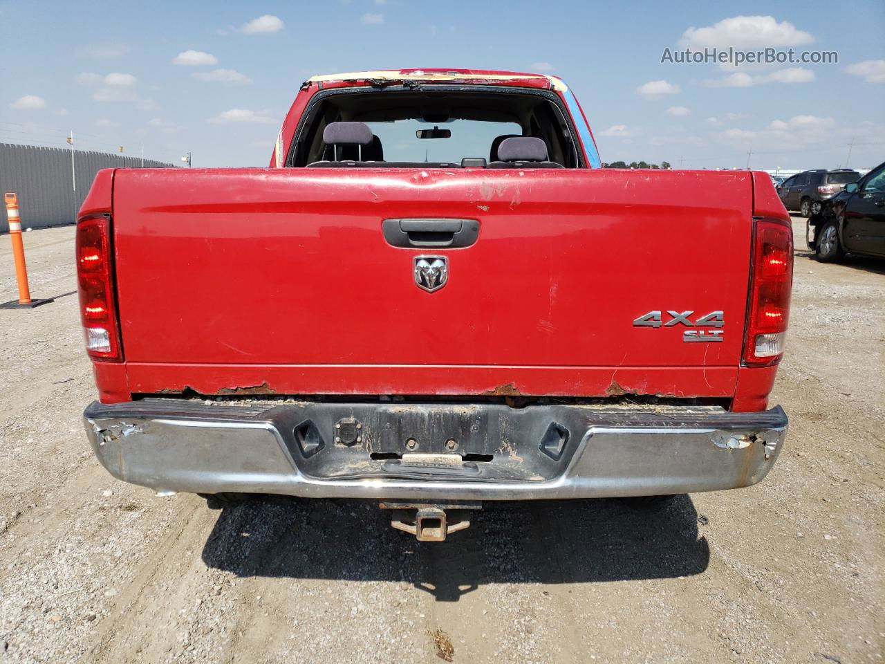 2005 Dodge Ram 1500 St Красный vin: 1D7HU18N85S356209