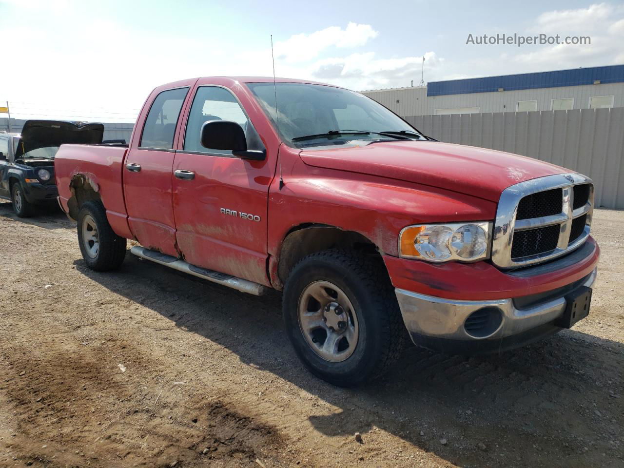 2005 Dodge Ram 1500 St Red vin: 1D7HU18N85S356209