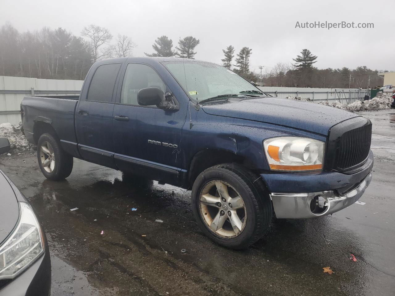 2006 Dodge Ram 1500 St Blue vin: 1D7HU18N86S684697