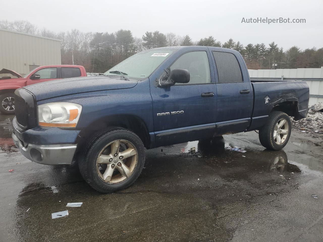 2006 Dodge Ram 1500 St Blue vin: 1D7HU18N86S684697