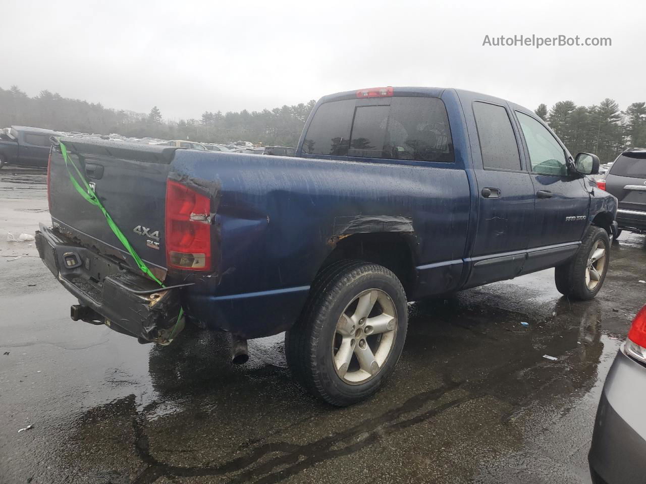 2006 Dodge Ram 1500 St Blue vin: 1D7HU18N86S684697