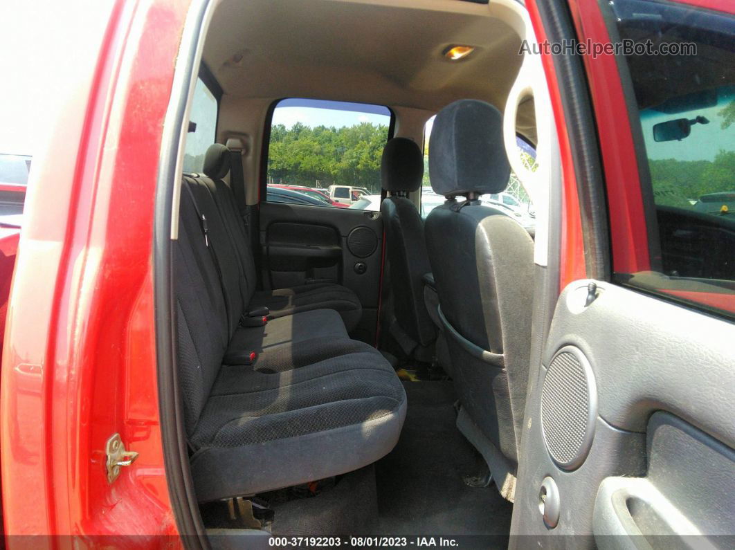 2005 Dodge Ram 1500 Slt Red vin: 1D7HU18N95S274800