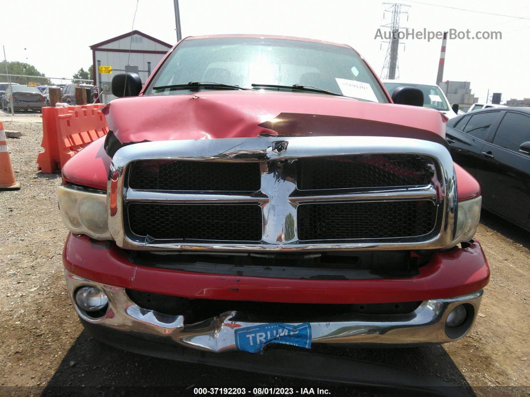 2005 Dodge Ram 1500 Slt Red vin: 1D7HU18N95S274800