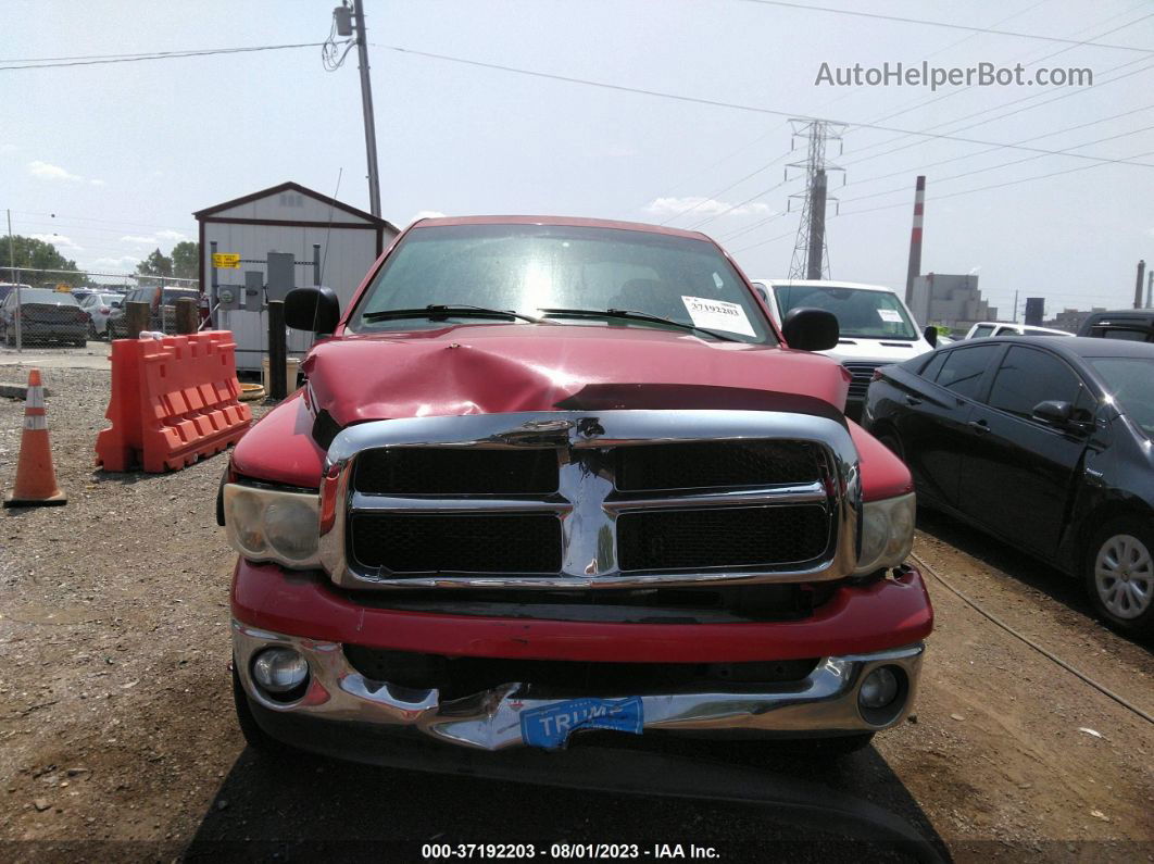 2005 Dodge Ram 1500 Slt Красный vin: 1D7HU18N95S274800