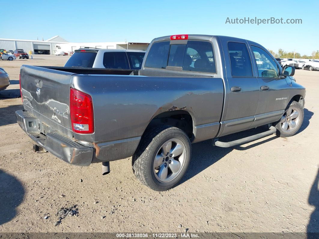 2005 Dodge Ram 1500 Slt/laramie Gray vin: 1D7HU18NX5J569460