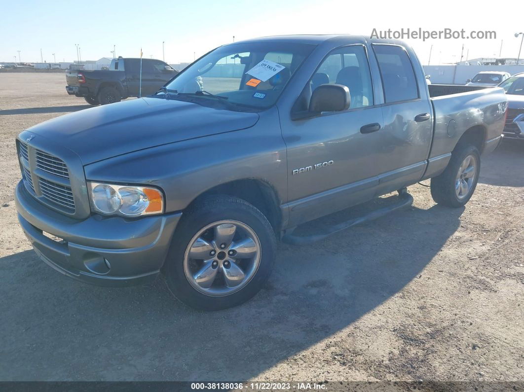 2005 Dodge Ram 1500 Slt/laramie Gray vin: 1D7HU18NX5J569460