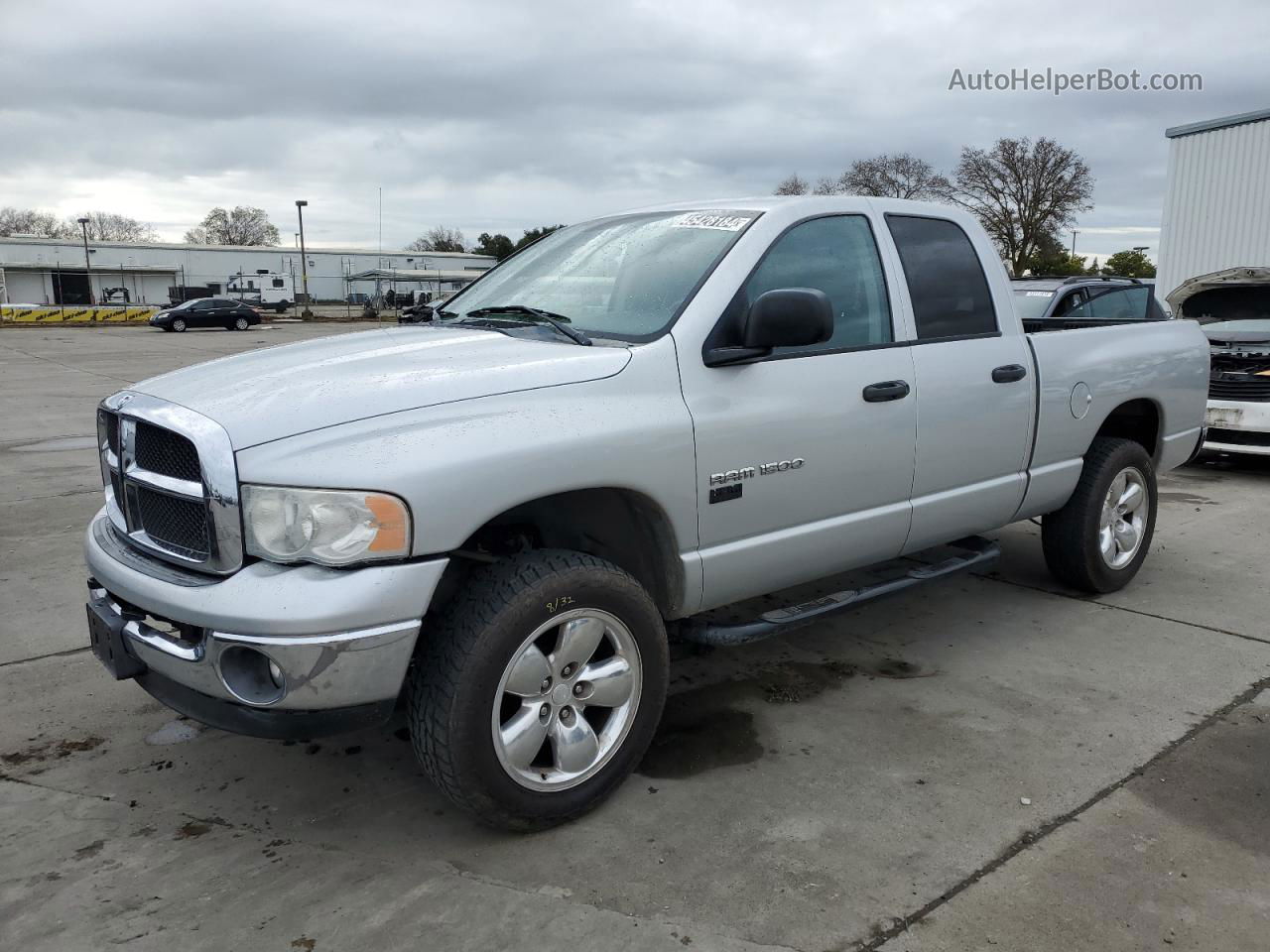 2005 Dodge Ram 1500 St Silver vin: 1D7HU18NX5S358995