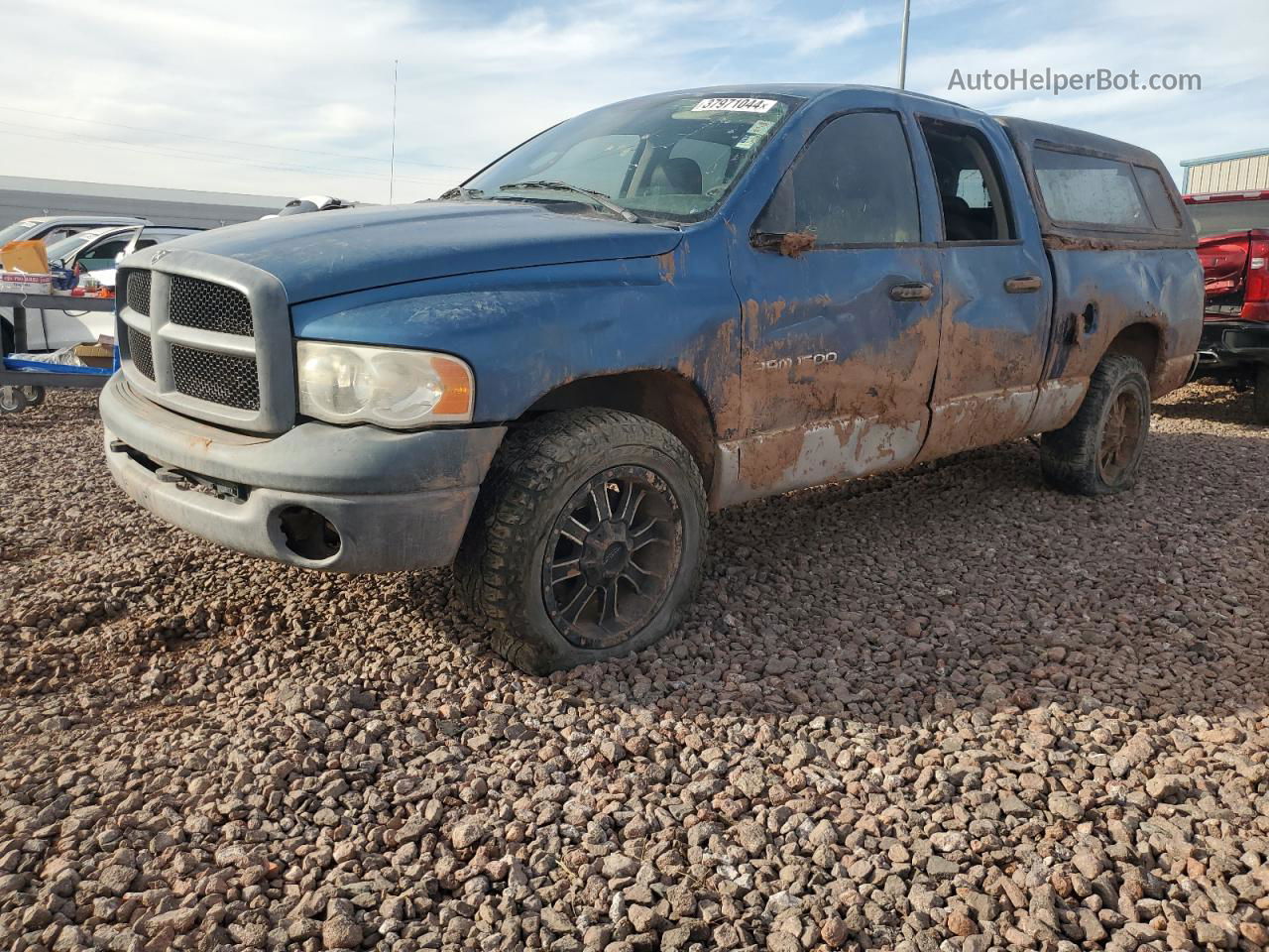 2005 Dodge Ram 1500 St Blue vin: 1D7HU18P75J585939