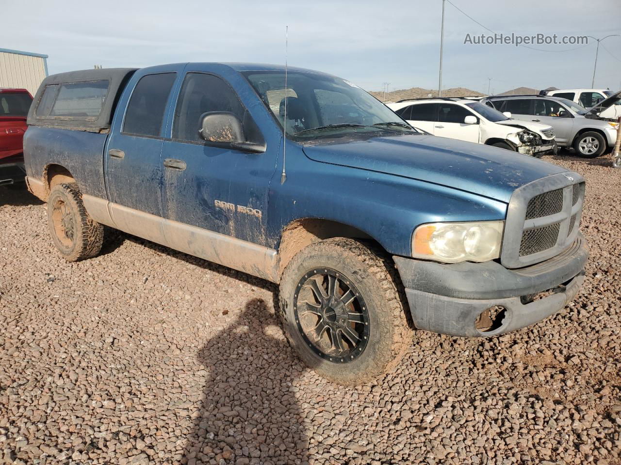 2005 Dodge Ram 1500 St Blue vin: 1D7HU18P75J585939