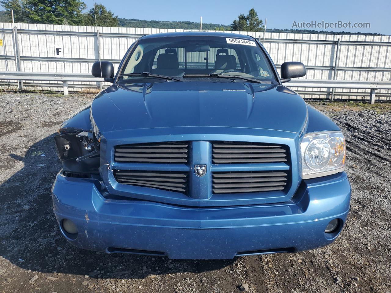 2006 Dodge Dakota Slt Blue vin: 1D7HW42N56S501874