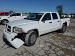 2006 Dodge Dakota Quad Slt White vin: 1D7HW48N96S583535