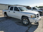 2006 Dodge Dakota Quad Slt White vin: 1D7HW48N96S583535