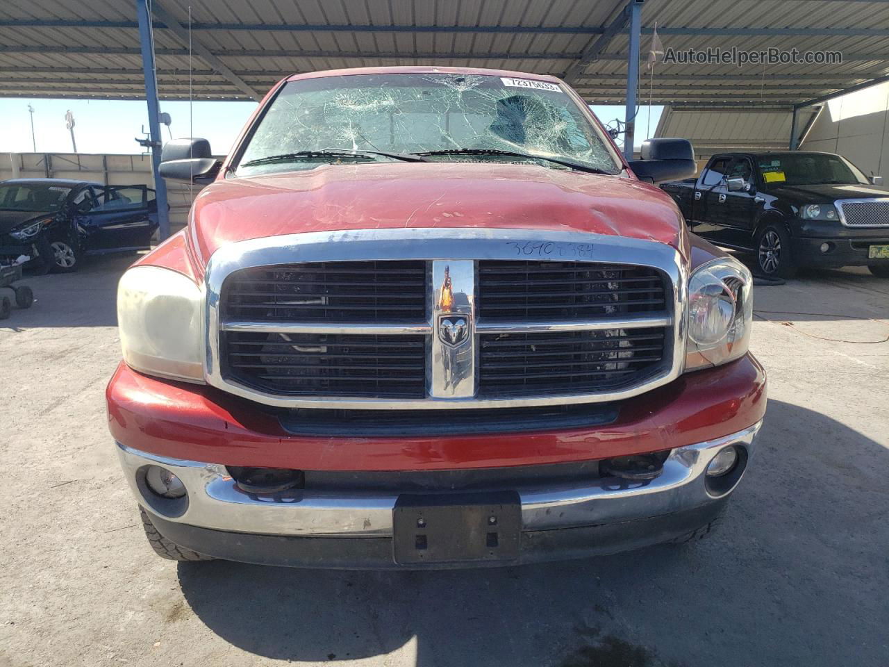 2006 Dodge Ram 2500 St Red vin: 1D7KS28C26J172441