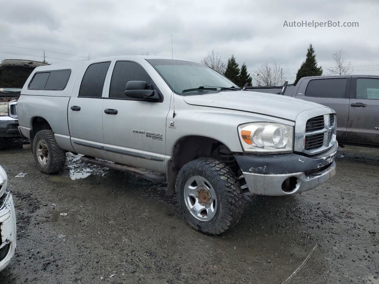 2006 Dodge Ram 2500 St Silver vin: 1D7KS28C36J165188