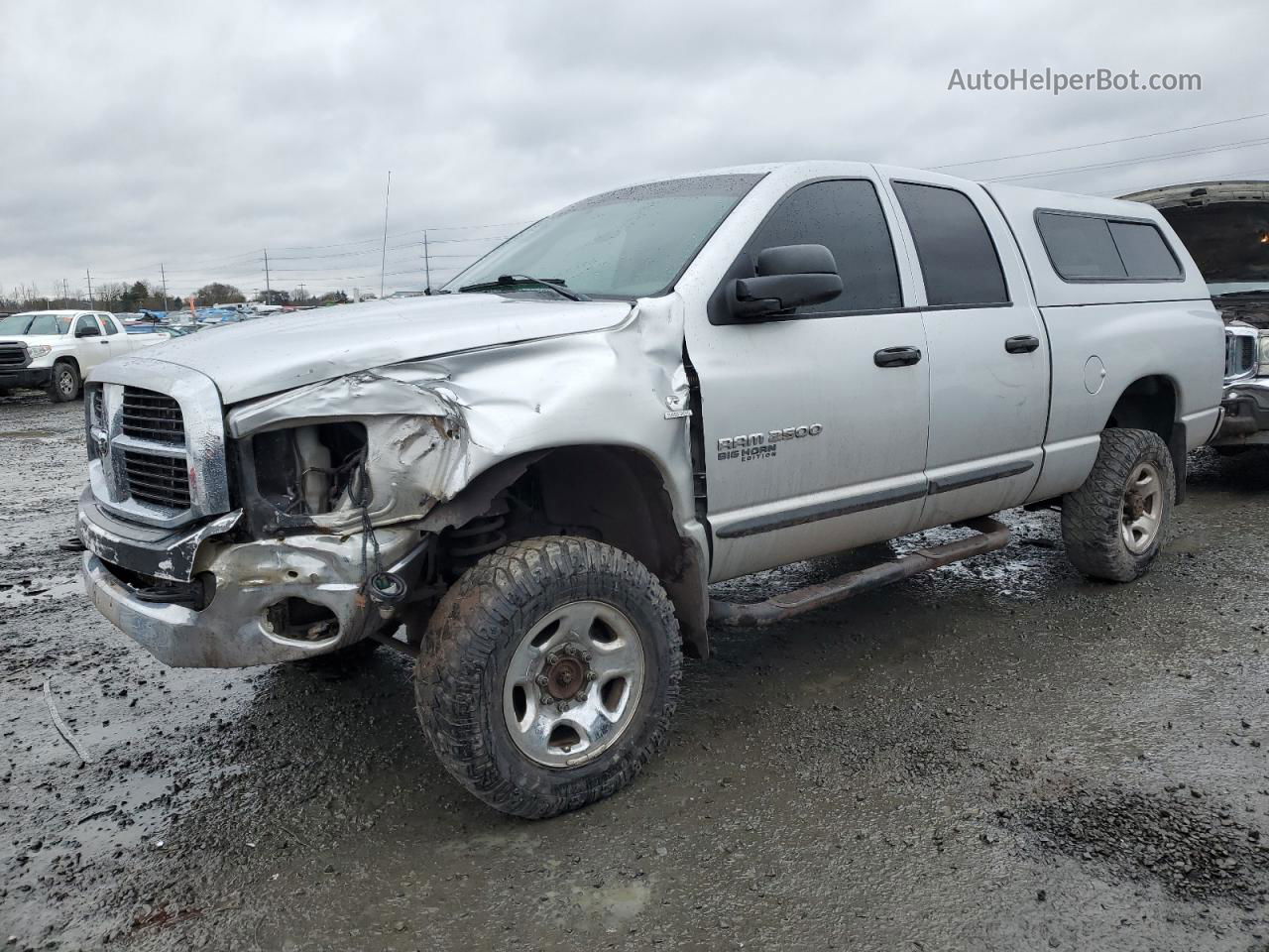 2006 Dodge Ram 2500 St Silver vin: 1D7KS28C36J165188