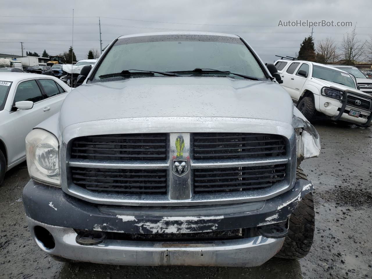 2006 Dodge Ram 2500 St Silver vin: 1D7KS28C36J165188