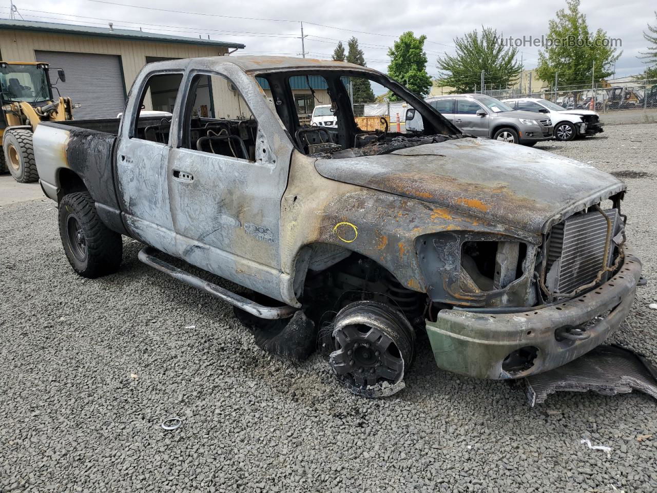 2006 Dodge Ram 2500 St Silver vin: 1D7KS28C36J165191