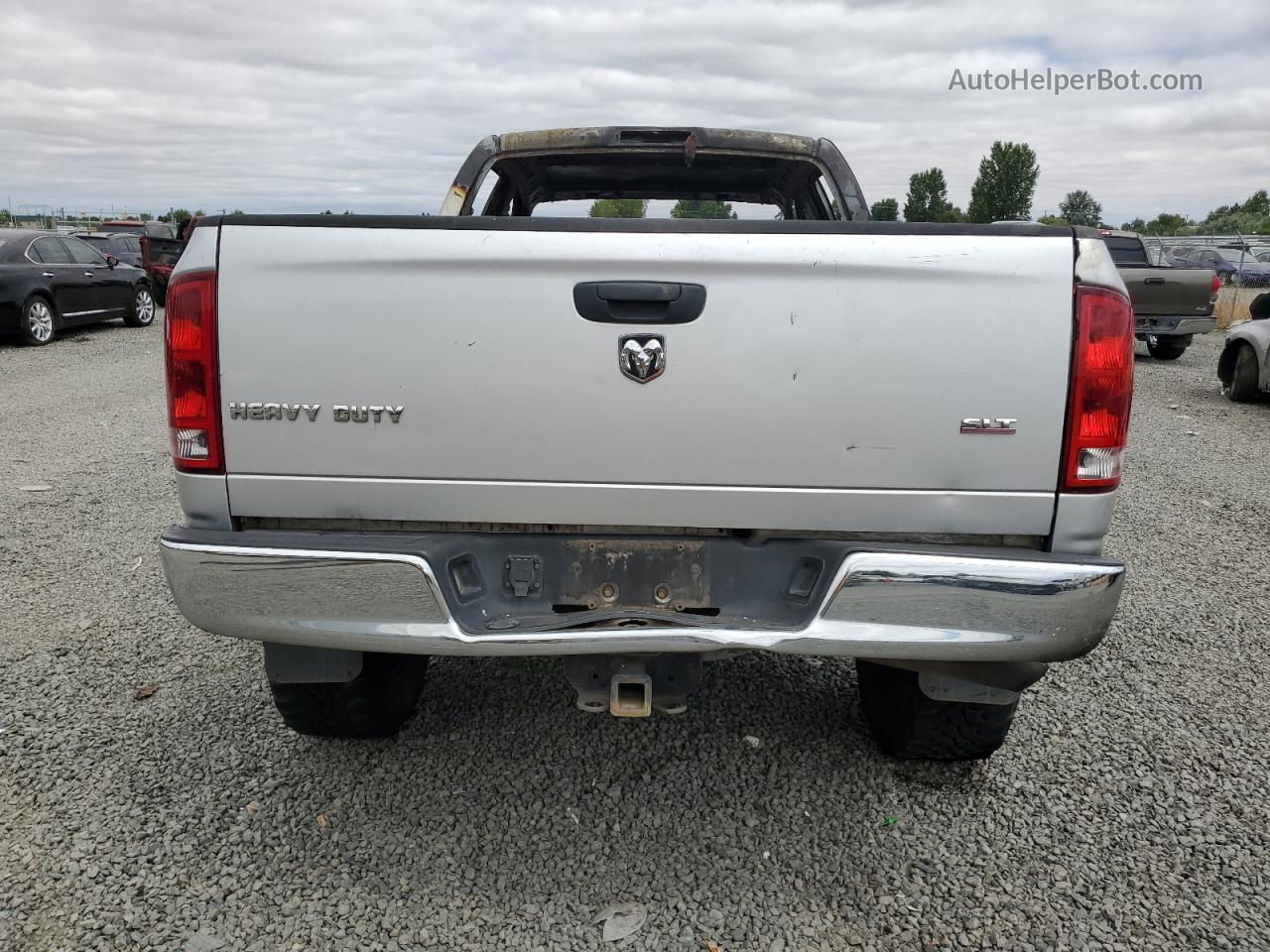 2006 Dodge Ram 2500 St Silver vin: 1D7KS28C36J165191