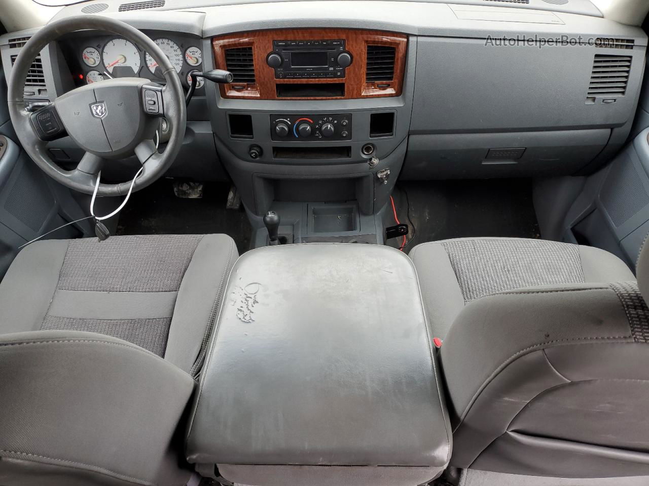 2006 Dodge Ram 2500 St Белый vin: 1D7KS28C36J246093