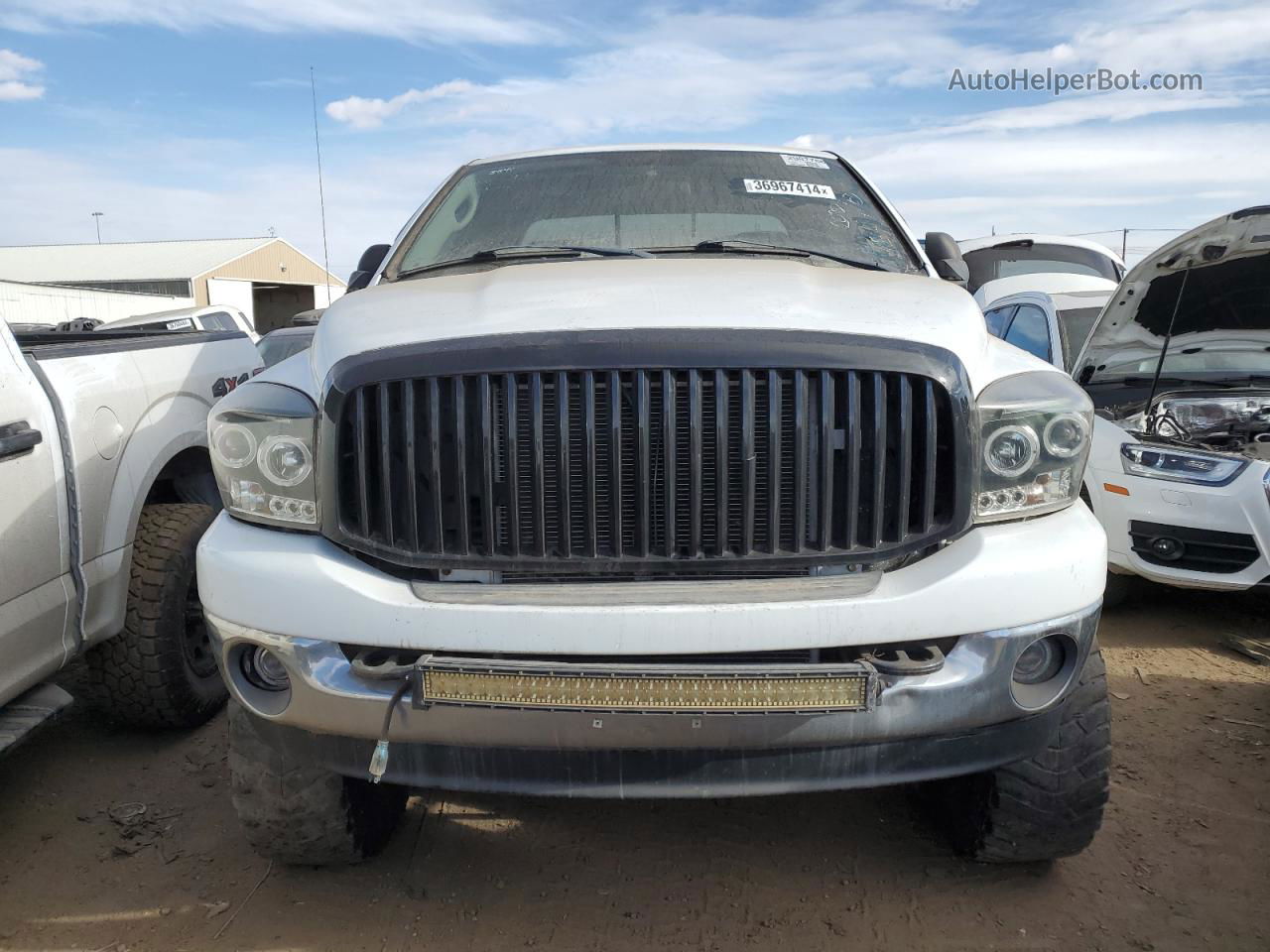 2006 Dodge Ram 2500 St Белый vin: 1D7KS28C66J245844