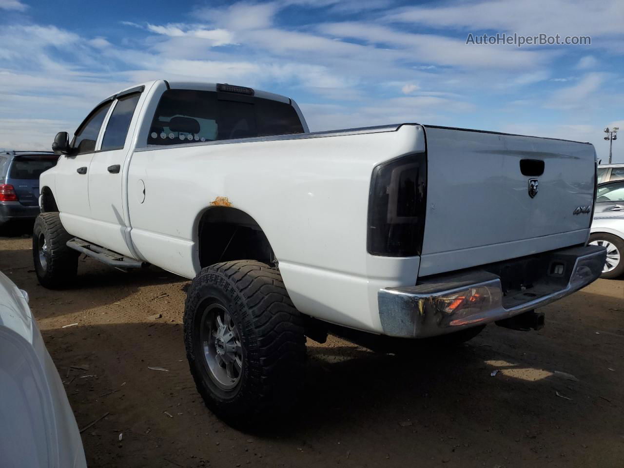 2006 Dodge Ram 2500 St Белый vin: 1D7KS28C66J245844