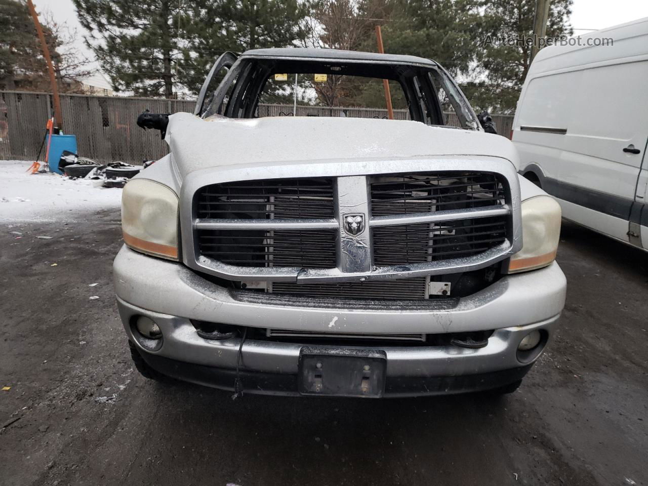 2006 Dodge Ram 2500 St Silver vin: 1D7KS28CX6J137615