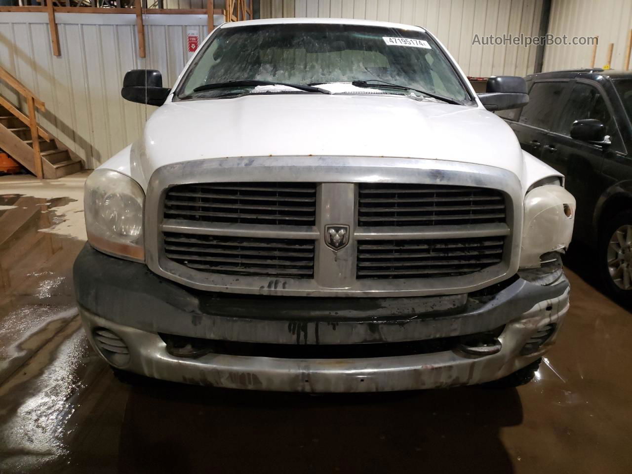 2006 Dodge Ram 2500 St White vin: 1D7KS28D46J217873