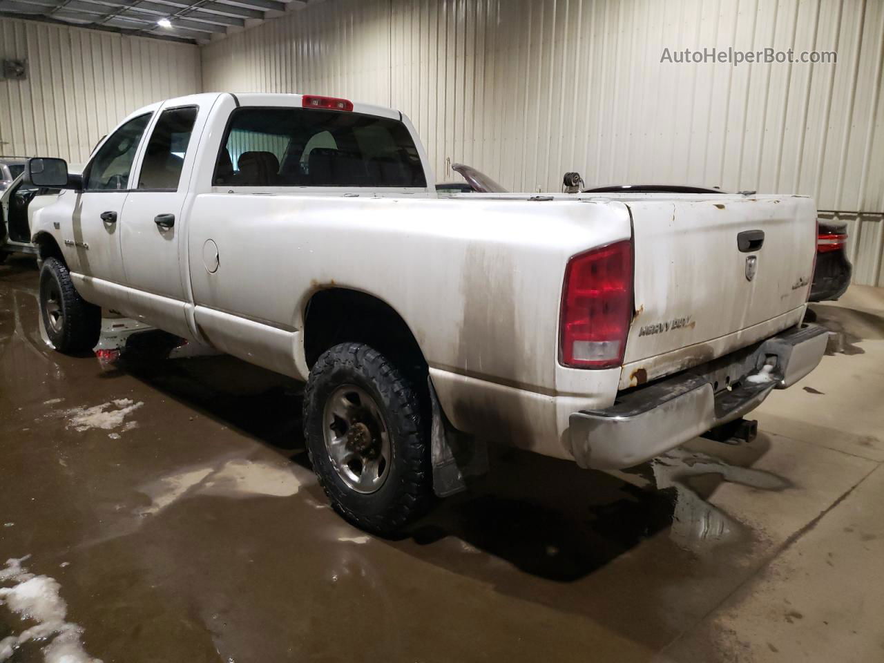 2006 Dodge Ram 2500 St White vin: 1D7KS28D46J217873