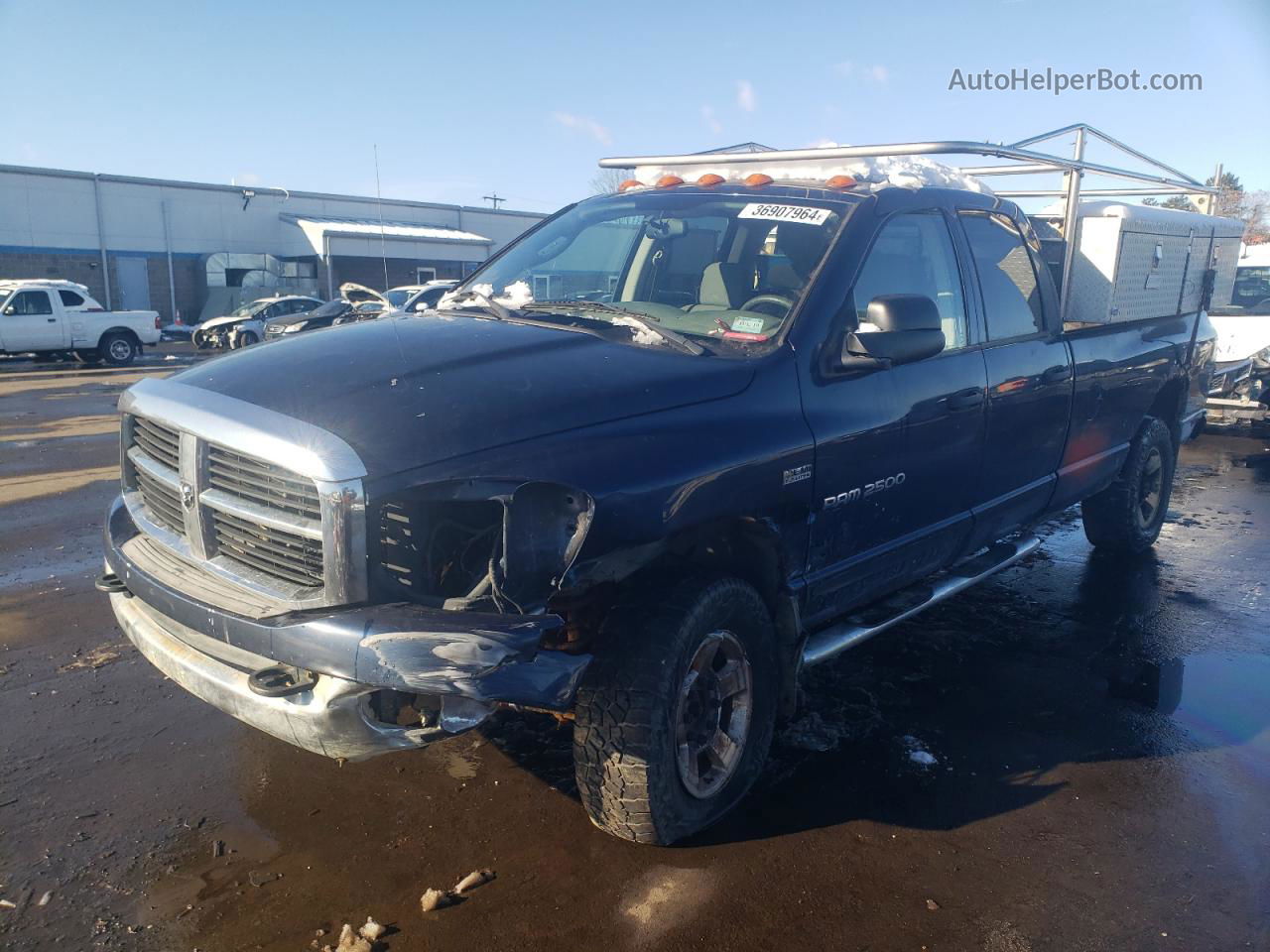 2006 Dodge Ram 2500 St Blue vin: 1D7KS28D56J122433