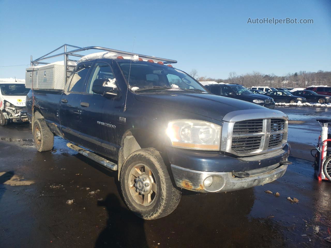 2006 Dodge Ram 2500 St Синий vin: 1D7KS28D56J122433